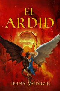 Portada de la novela El ardid de Lehna Valduciel