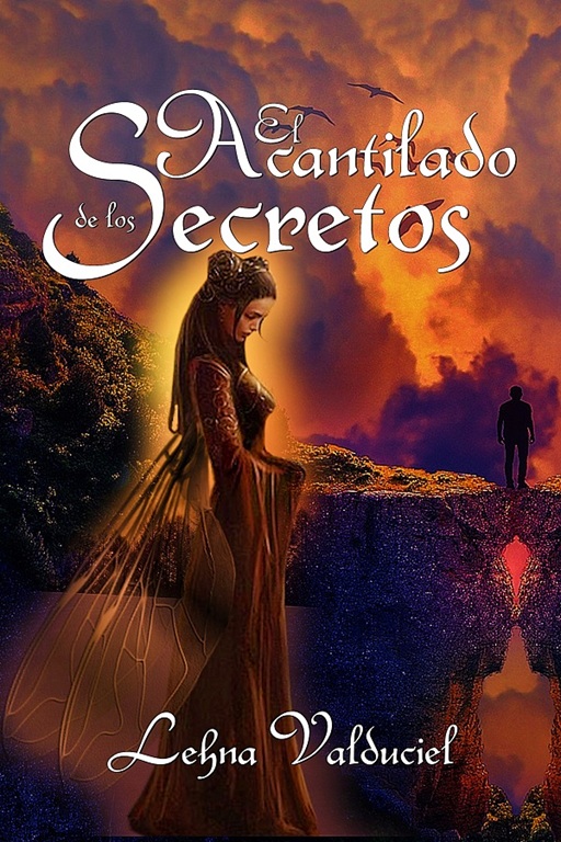 Portada de la novela El acantilado de los secretos de Lehna Valduciel